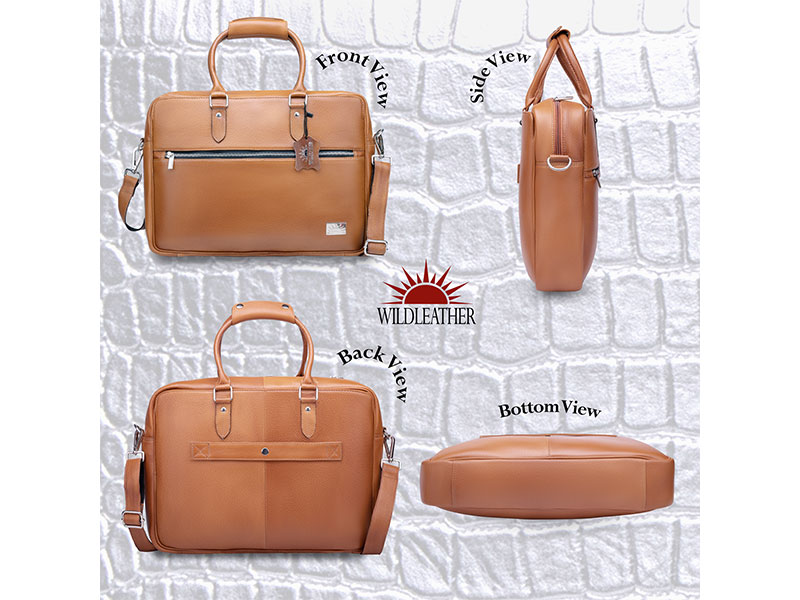 Menes Leather Office Bag- OFL115-823