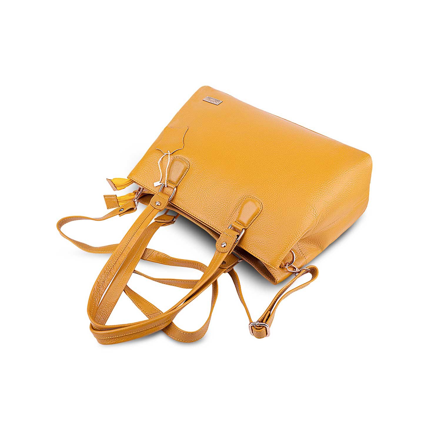 Women’s Genuine Leather Shoulder Bag Large Tote Bag with Multi-Compartment Interior- LSD115-216 - Image 6