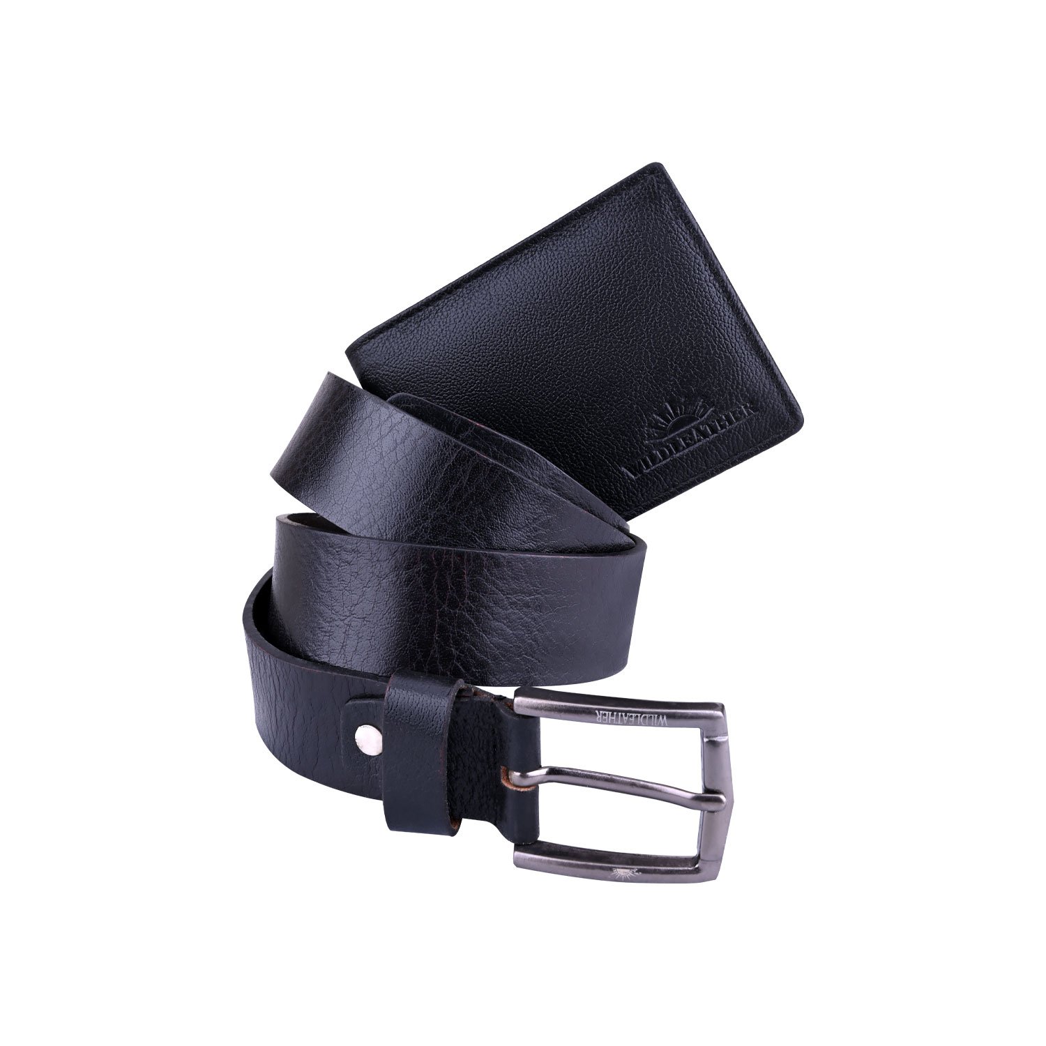 Wildleather Men's Genuine Leather Belt and Wallet Gift Combo Set (CMB110-102) – Premium Gift Box Included - Image 2