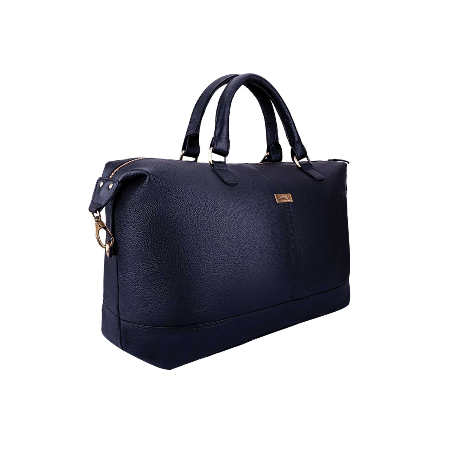 Premium Genuine Leather Duffle & Luggage Weekender Bag UDB107-104 Overnight Travel Satchel Bag - Image 2