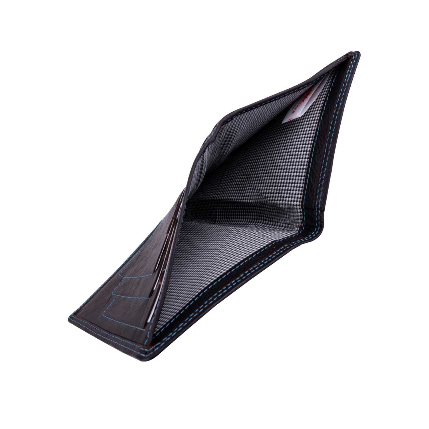 Premium Genuine Leather Passport Holder Cover Wallet PP101-401 Travel Organizer with Contrast Stitching - Image 4