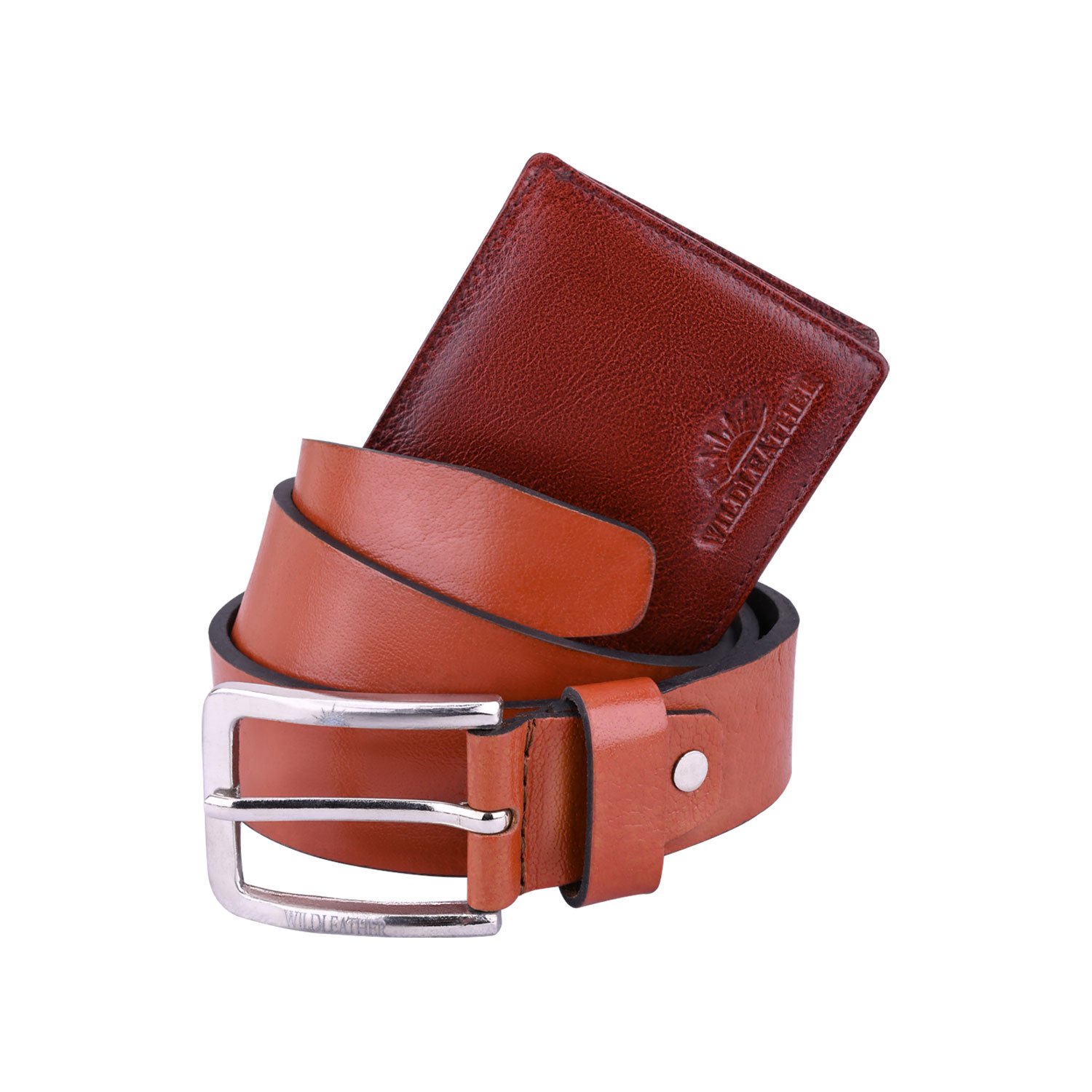 Wildleather Men's Genuine Leather Belt and Wallet Gift Combo Set (CMB110-102) – Premium Gift Box Included - Image 7