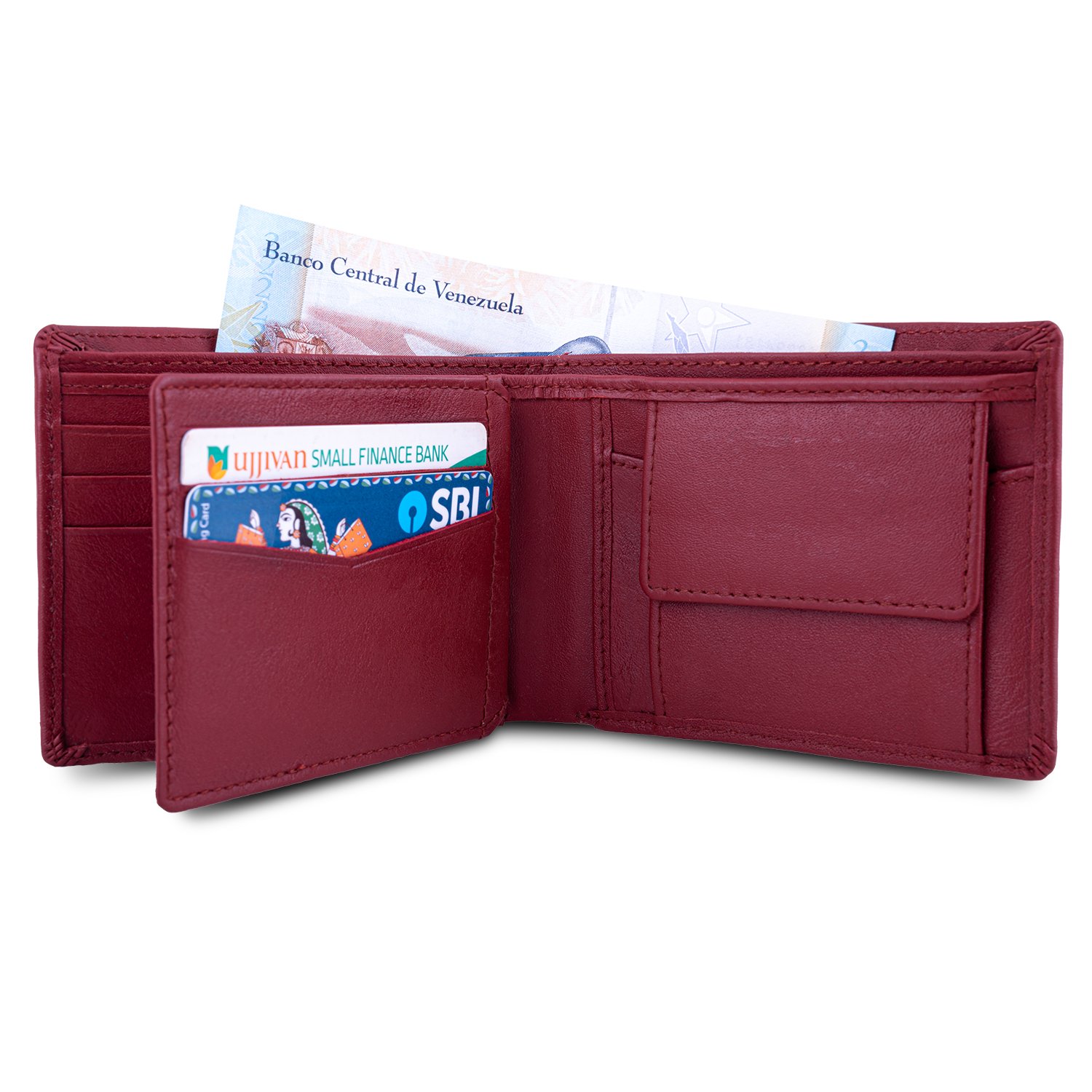 Wildleather Men’s Reversible Textured Belt & Leather Bifold Wallet Gift Box Set (CMB110-101) - Image 4